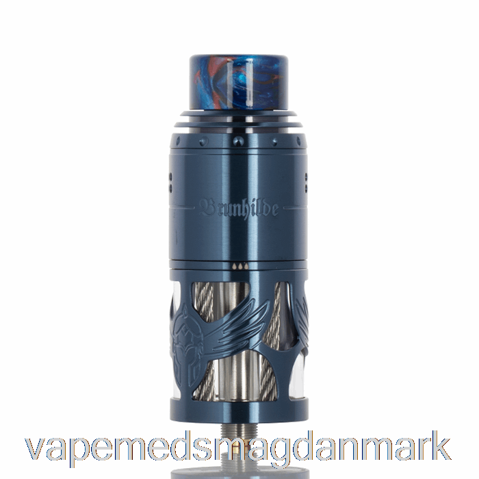 Engangs Vape Danmark Vapefly X German 103 Brunhilde Top Coiler 25mm Rta Mørkeblå